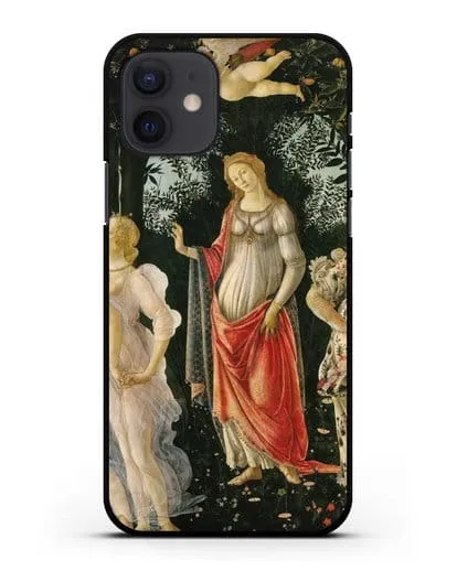 Чехол Весна (Боттичели Сандро) силиконовый для iPhone 12