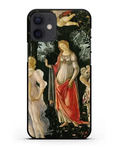 Чехол Весна (Боттичели Сандро) силиконовый для iPhone 12 mini