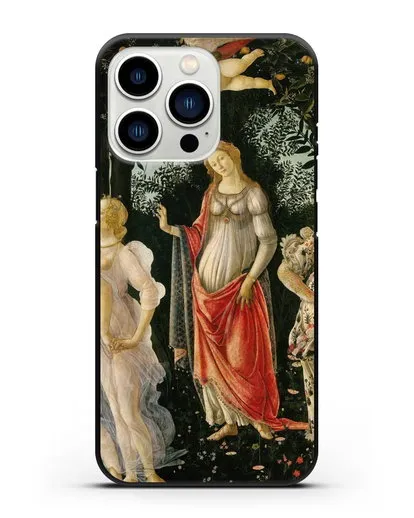 Чехол Весна (Боттичели Сандро) силиконовый для iPhone 13 Pro