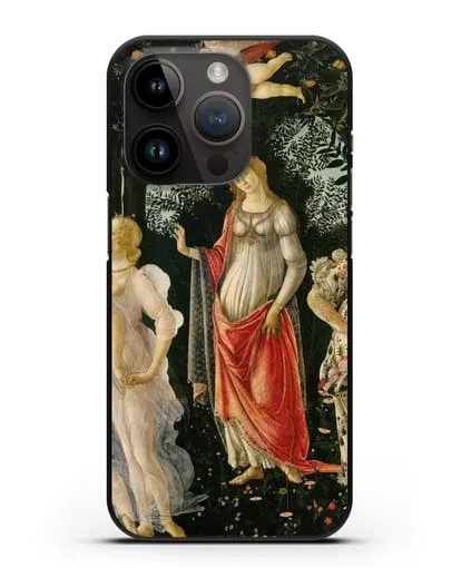 Чехол Весна (Боттичели Сандро) силиконовый для iPhone 14 Pro