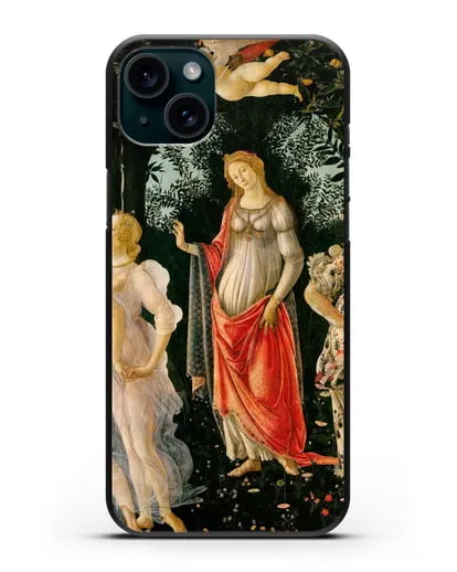 Чехол Весна (Боттичели Сандро) силиконовый для iPhone 15 Plus