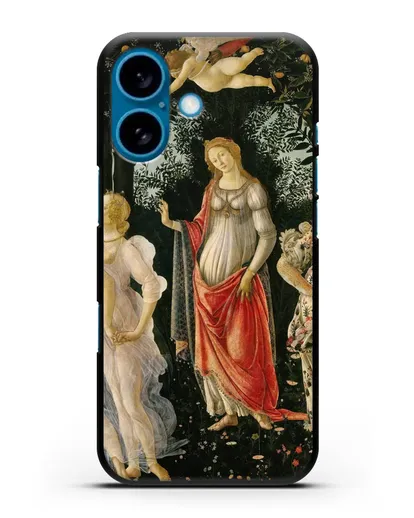Чехол Весна (Боттичели Сандро) силиконовый для iPhone 16