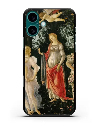 Чехол Весна (Боттичели Сандро) силиконовый для iPhone 16 Plus