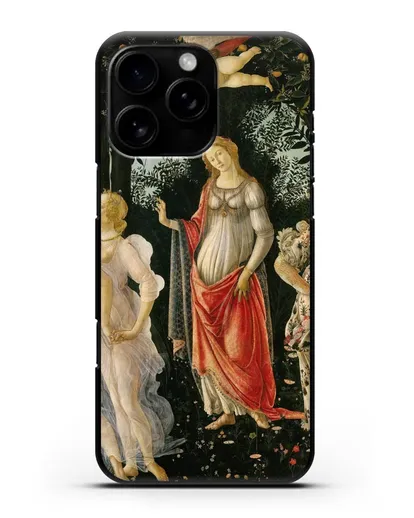 Чехол Весна (Боттичели Сандро) силиконовый для iPhone 16 Pro Max