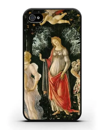 Чехол Весна (Боттичели Сандро) силиконовый для iPhone 4/4s