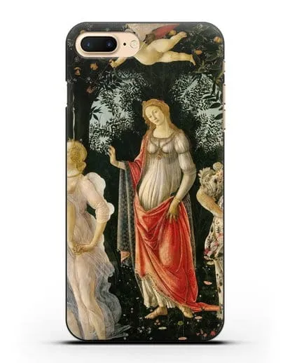 Чехол Весна (Боттичели Сандро) силиконовый для iPhone 8 Plus