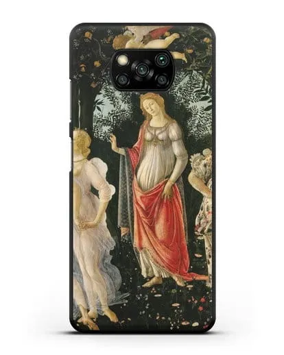 Чехол Весна (Боттичели Сандро) силиконовый для Xiaomi Poco X3