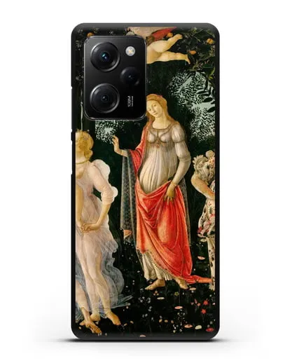 Чехол Весна (Боттичели Сандро) силиконовый для Xiaomi Poco X5 Pro