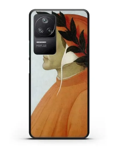Чехол Портрет Данте (Боттичели Сандро) силиконовый для Xiaomi Poco F4