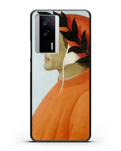 Чехол Портрет Данте (Боттичели Сандро) силиконовый для Xiaomi Poco F5 Pro