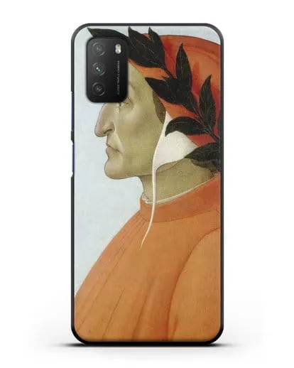 Чехол Портрет Данте (Боттичели Сандро) силиконовый для Xiaomi Poco M3