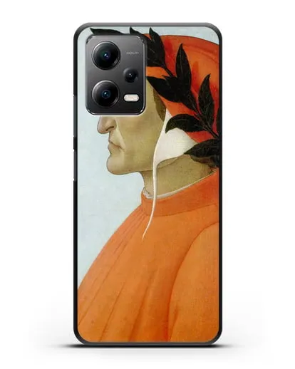 Чехол Портрет Данте (Боттичели Сандро) силиконовый для Xiaomi Poco X5