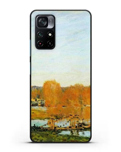 Чехол Осенние берега Сены близ Буживаля (Сислей Альфред) силиконовый для Xiaomi Poco M4 Pro 5G