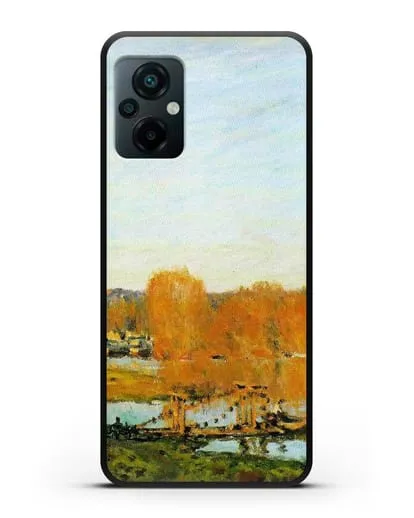 Чехол Осенние берега Сены близ Буживаля (Сислей Альфред) силиконовый для Xiaomi Poco M5