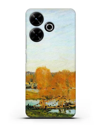 Чехол Осенние берега Сены близ Буживаля (Сислей Альфред) силиконовый для Xiaomi Poco M6