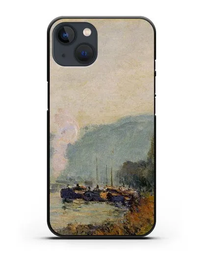 Чехол Сена в Буживале (Сислей Альфред) силиконовый для iPhone 13