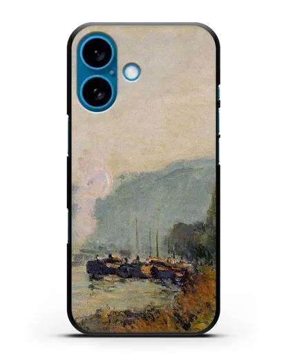 Чехол Сена в Буживале (Сислей Альфред) силиконовый для iPhone 16