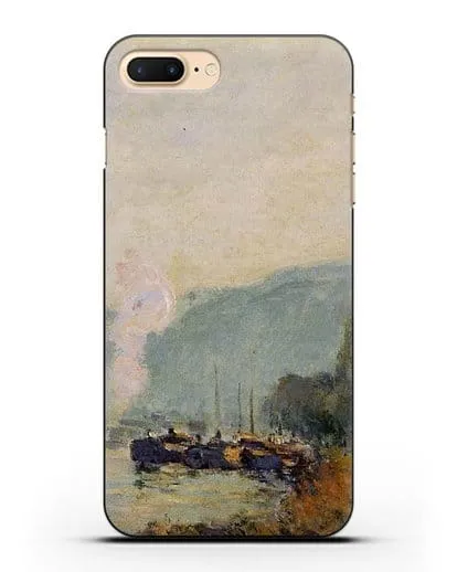 Чехол Сена в Буживале (Сислей Альфред) силиконовый для iPhone 8 Plus