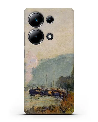 Чехол Сена в Буживале (Сислей Альфред) силиконовый для Xiaomi Poco M6 Pro