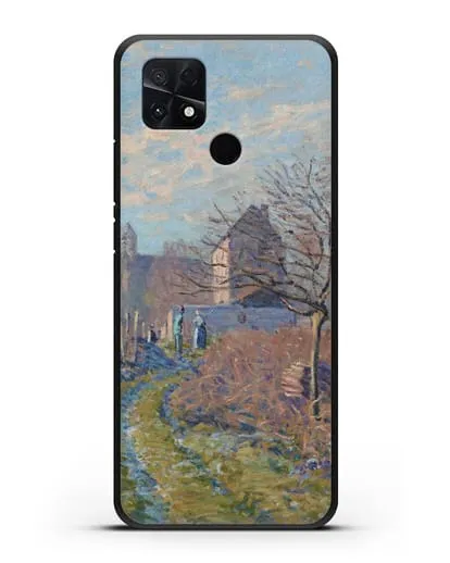 Чехол Мороз и иней в лето Св. Мартина (Сислей Альфред) силиконовый для Xiaomi Poco C40