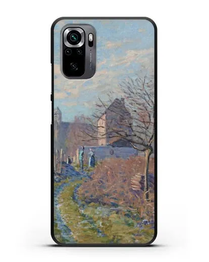 Чехол Мороз и иней в лето Св. Мартина (Сислей Альфред) силиконовый для Xiaomi Poco M5s