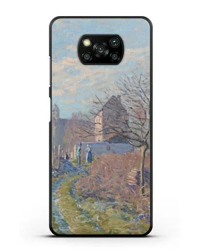 Чехол Мороз и иней в лето Св. Мартина (Сислей Альфред) силиконовый для Xiaomi Poco X3