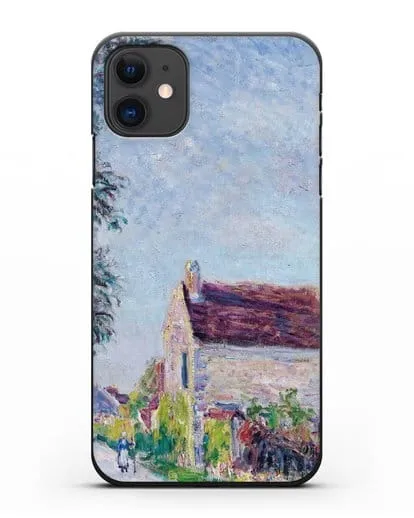 Чехол Деревня Саблонь (Сислей Альфред) силиконовый для iPhone 11