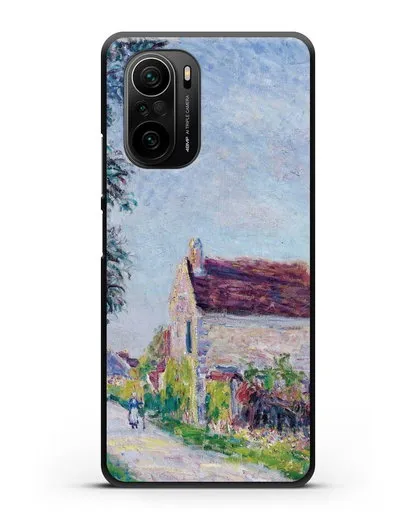 Чехол Деревня Саблонь (Сислей Альфред) силиконовый для Xiaomi Poco F3