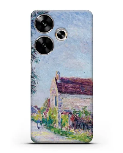 Чехол Деревня Саблонь (Сислей Альфред) силиконовый для Xiaomi Poco F6