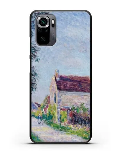 Чехол Деревня Саблонь (Сислей Альфред) силиконовый для Xiaomi Poco M5s