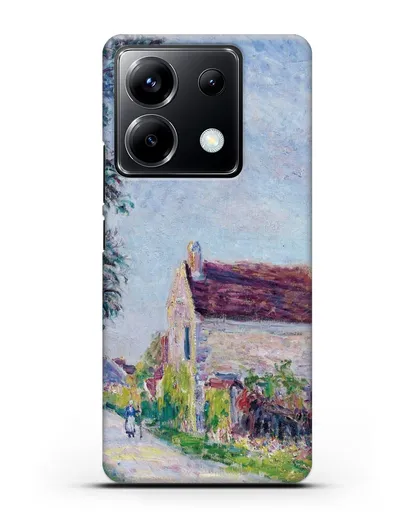 Чехол Деревня Саблонь (Сислей Альфред) силиконовый для Xiaomi Poco X6