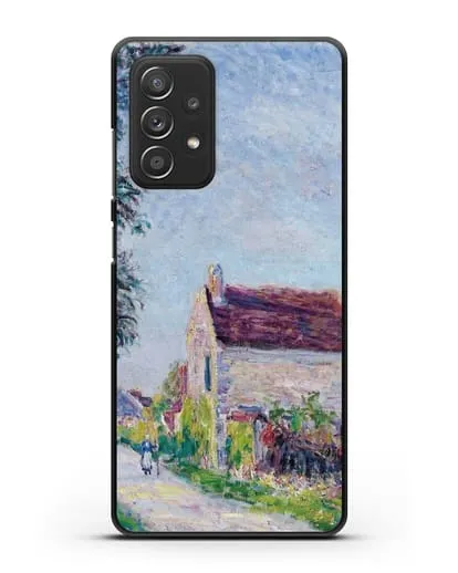 Чехол Деревня Саблонь (Сислей Альфред) силиконовый для Samsung Galaxy A53