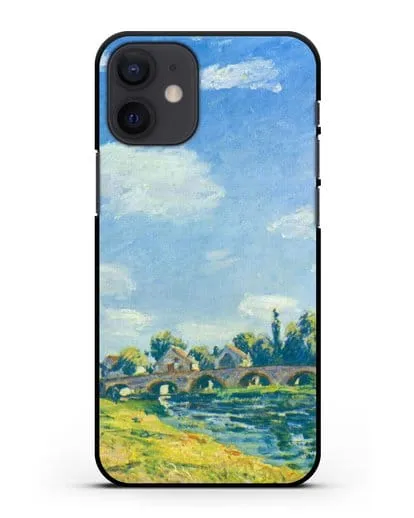 Чехол Аренда соломы (Сислей Альфред) силиконовый для iPhone 12 mini