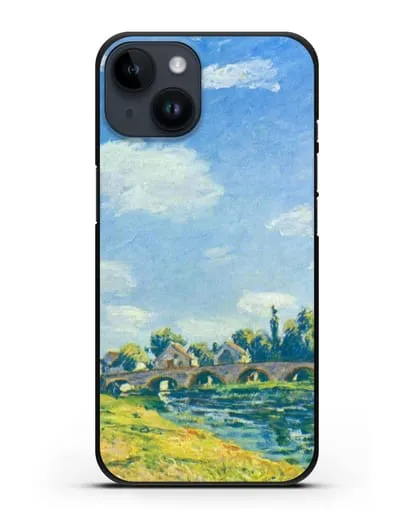 Чехол Аренда соломы (Сислей Альфред) силиконовый для iPhone 14