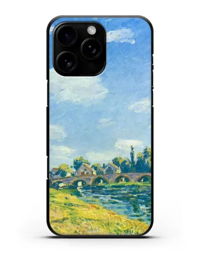 Чехол Аренда соломы (Сислей Альфред) силиконовый для iPhone 16 Pro Max