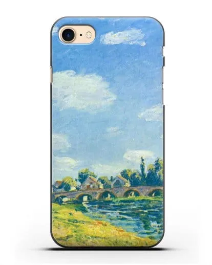 Чехол Аренда соломы (Сислей Альфред) силиконовый для iPhone 7