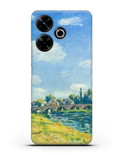 Чехол Аренда соломы (Сислей Альфред) силиконовый для Xiaomi Poco M6