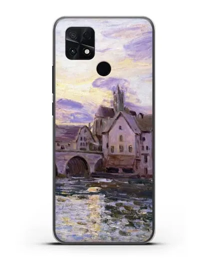 Чехол Мост в Морет на закате (Сислей Альфред) силиконовый для Xiaomi Poco C40