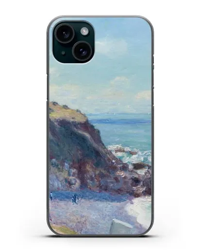 Чехол Бухта Леди (Сислей Альфред) силиконовый для iPhone 15 Plus