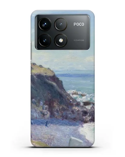 Чехол Бухта Леди (Сислей Альфред) силиконовый для Xiaomi Poco F6 Pro