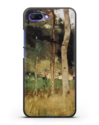 Чехол Соломенный коттедж в Нормандии (Моризо Берта) силиконовый для Honor 10