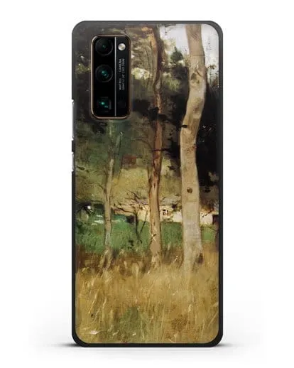 Чехол Соломенный коттедж в Нормандии (Моризо Берта) силиконовый для Honor 30 Pro Plus
