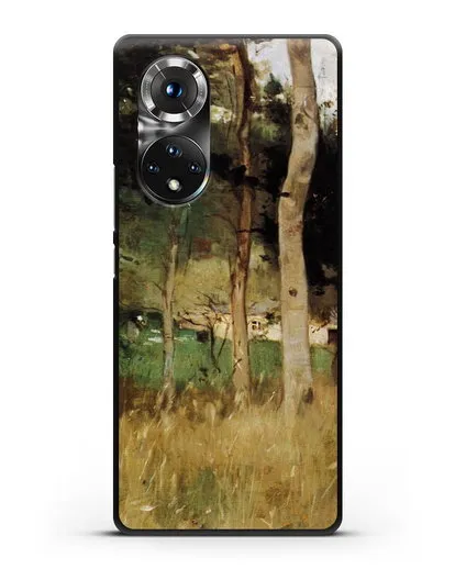 Чехол Соломенный коттедж в Нормандии (Моризо Берта) силиконовый для Honor 50