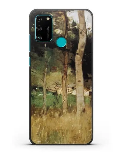 Чехол Соломенный коттедж в Нормандии (Моризо Берта) силиконовый для Honor 9A