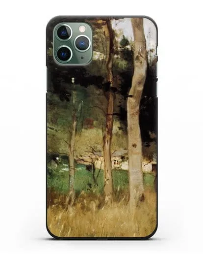 Чехол Соломенный коттедж в Нормандии (Моризо Берта) силиконовый для iPhone 11 Pro Max