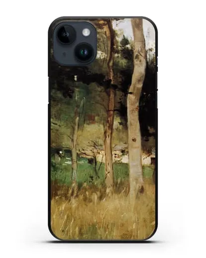 Чехол Соломенный коттедж в Нормандии (Моризо Берта) силиконовый для iPhone 14 Plus