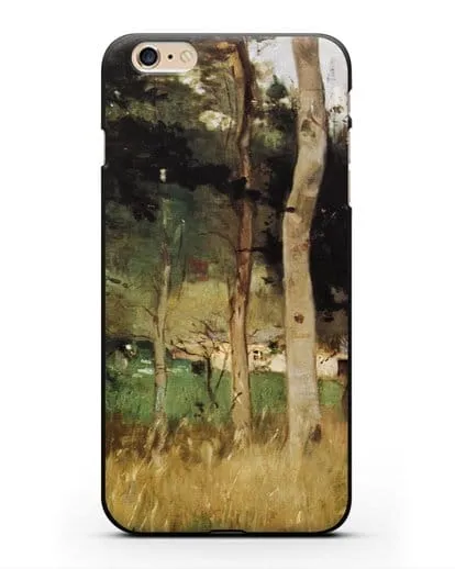 Чехол Соломенный коттедж в Нормандии (Моризо Берта) силиконовый для iPhone 6 Plus