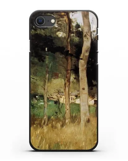 Чехол Соломенный коттедж в Нормандии (Моризо Берта) силиконовый для iPhone SE 2020