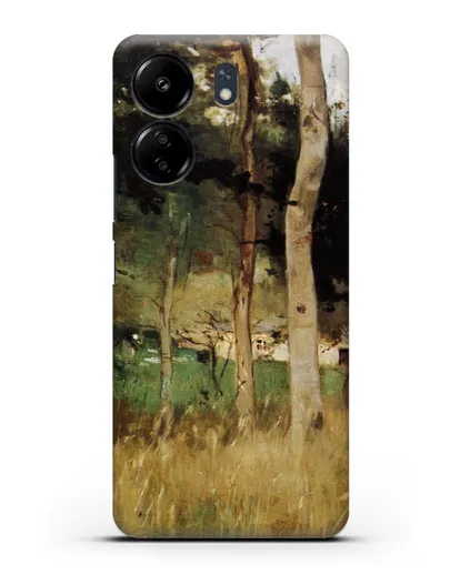 Чехол Соломенный коттедж в Нормандии (Моризо Берта) силиконовый для Xiaomi Poco C65