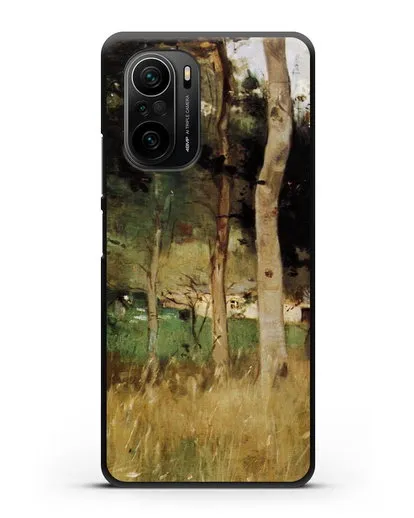 Чехол Соломенный коттедж в Нормандии (Моризо Берта) силиконовый для Xiaomi Poco F3 Pro